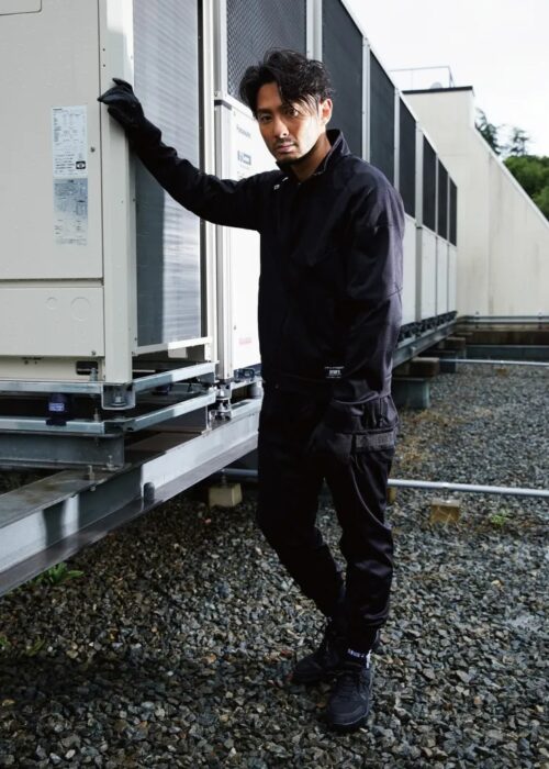 防風ストレッチジョガーパンツ S1427